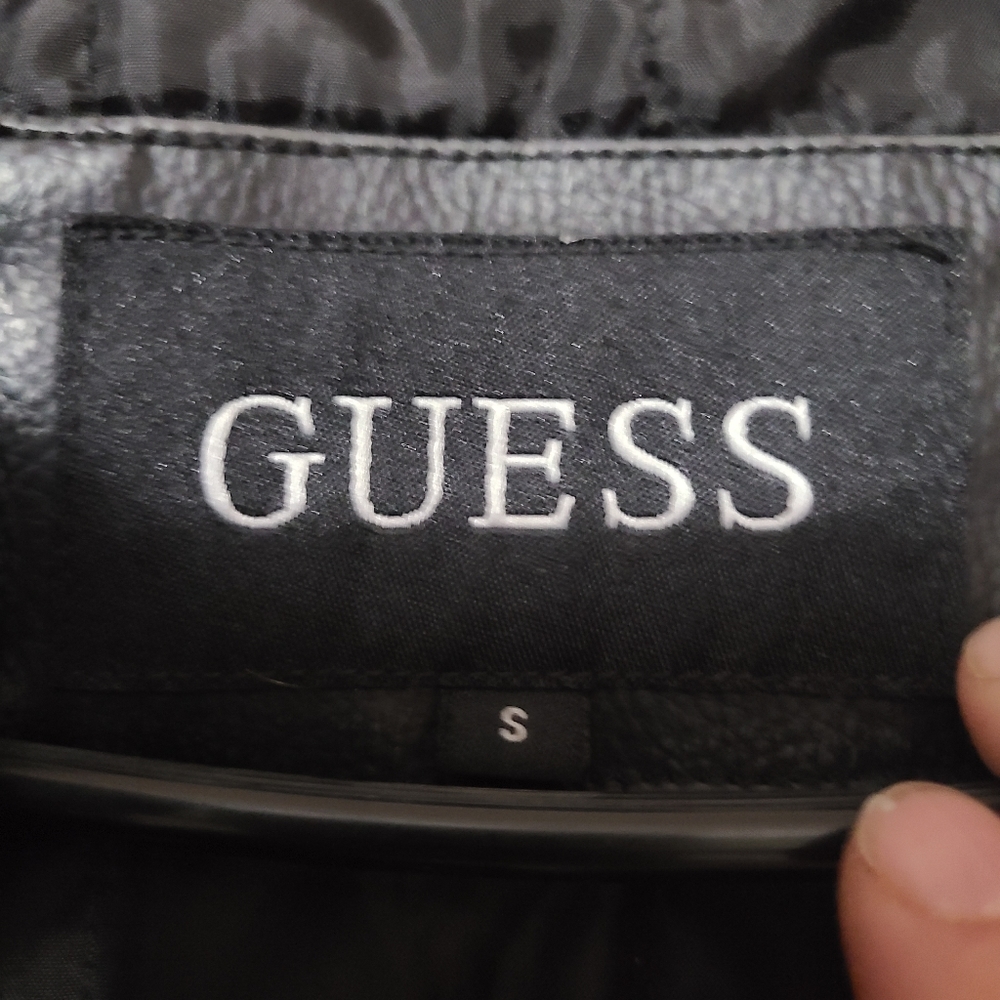 Guess Men’s Leather Jacket